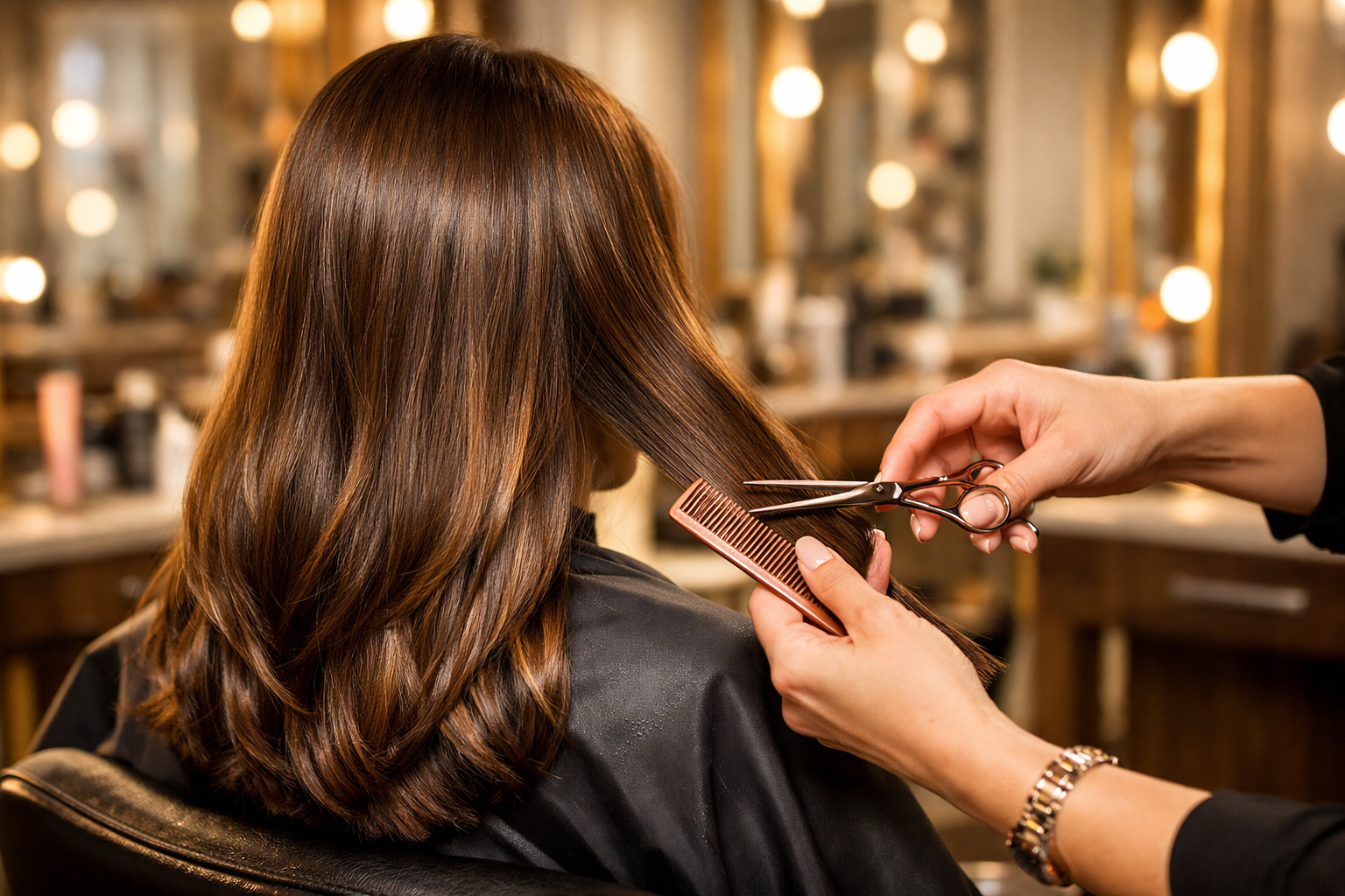 Saç kesimi ve stil oluşturma hizmeti